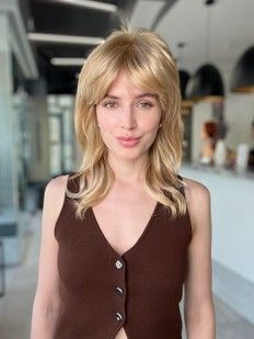 Перука жіноча 52842 HE-3460 (24H613). Штучне світле довге волосся - фотографія