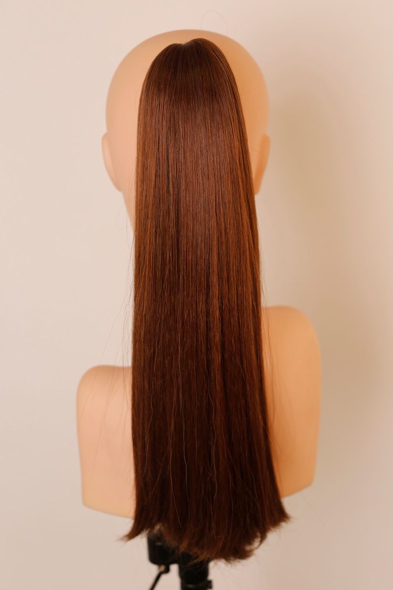 Buns 9939 ROSA-TWOU (30) Artificial red long hair