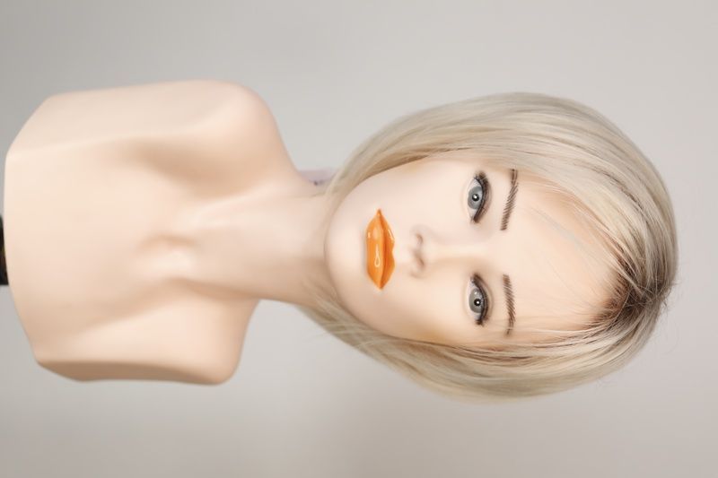 Wig women's 52981 HCXD945G (Y8/MIX613/122) Artificial dark short hair