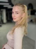 Хвост на ленте 9077 (15) Натуральные светлые длинные волосы - фото