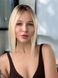 Natural hair systems 70573 Topper M 7*11  (R8/1001) Blonde hair of medium length