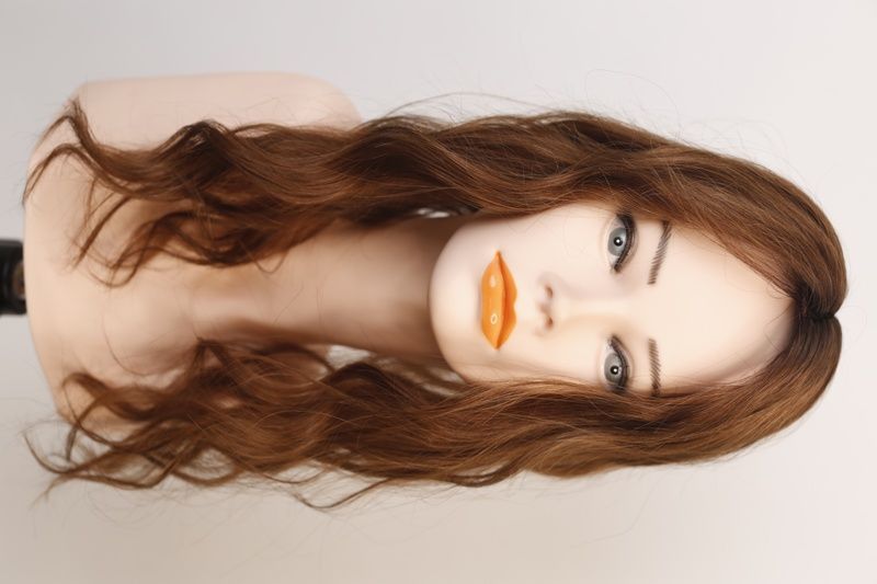 Hair systems 70425 THIB1 (6/0+8/3) Natural russet long hair