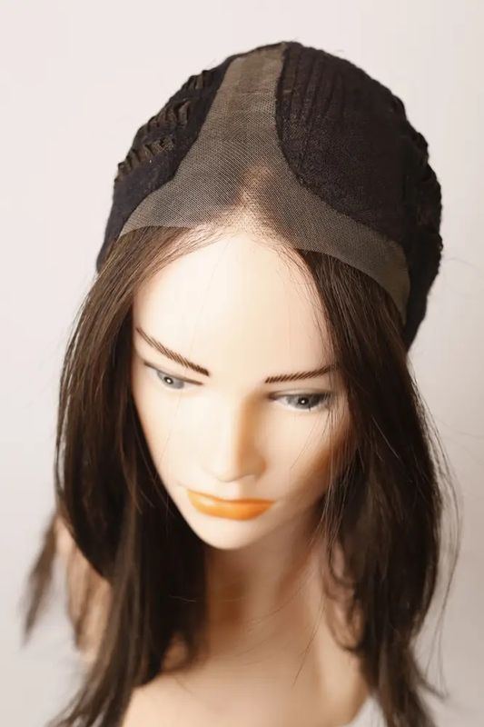 Штучна перука дитяча 0041570 Sara (DarkBrown) Темне довге волосся - фотографія