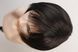 Synthetic wig women's 53089 HCXD945G (4) Dark hair of medium length
