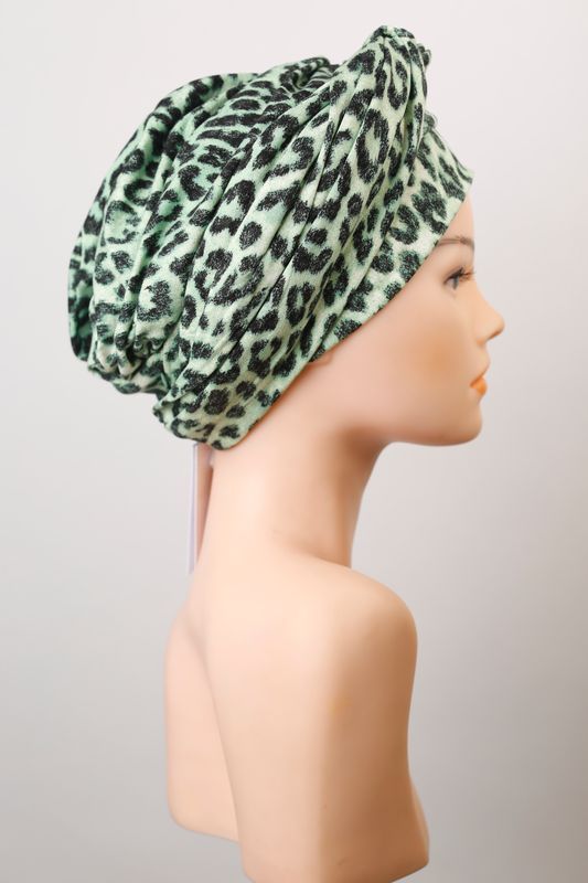 Turban 12428 Model czapki ze wstążkami - фото