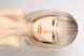Wig women's 041510 Sing Mono Part (Pearlblonde Rooted) Artificial blonde hair of medium length
