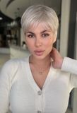 Synthetic women's wig 53189  HCXD769G (ARCTIC) Gray short hair