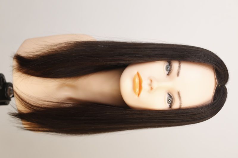Natural hair systems 70617 HL-16-NATURAL (NATURAL) Dark hair medium length