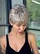 Synthetic women's wig 041577 Shorty Lace (305K) Gray short hair