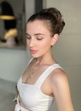Шиньон на крабе 90274 945-B (10) Искусственные русые короткие волосы - фото