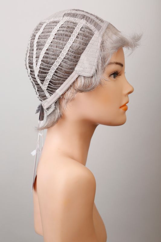 Synthetic women's wig 041576 Shorty Lace (GL56-60) Gray short hair