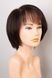Натуральна перука жіноча 31664 VI-NATURAL-bob3-8 (NATURAL) Темне коротке волосся