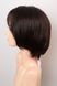 Натуральна перука жіноча 31664 VI-NATURAL-bob3-8 (NATURAL) Темне коротке волосся