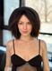 Перука жіноча 3308/1 N126-3 kinky straight (6+8) Натуральне темне волосся середньої довжини