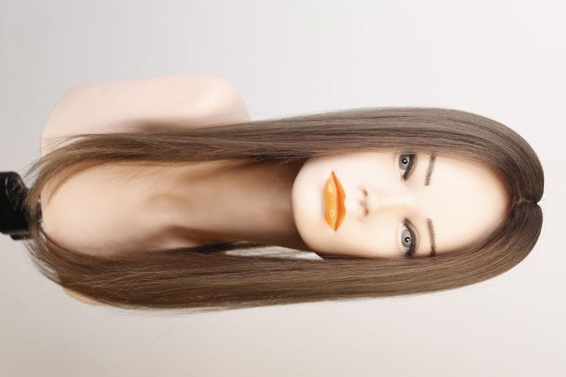 Hair systems 70432 Topper M 8*12-L (8) Natural blonde long hair