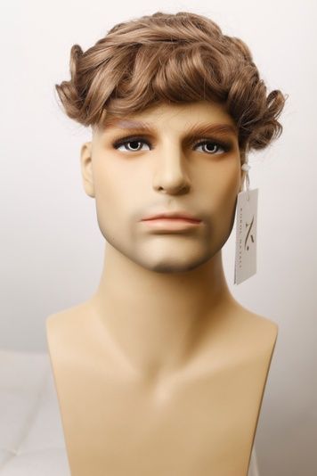 copy_Natural hair systems men's  70594 Q6 7*10 (18) Russet short hair