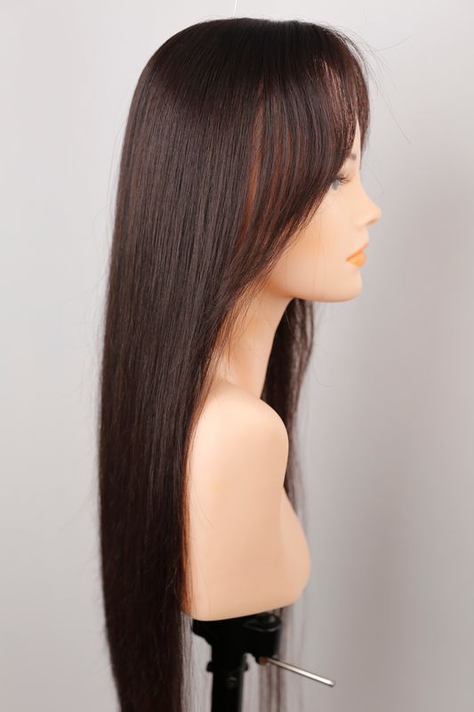 Natural hair systems Queen 7/415 (4/0) Slavic light brown long hair