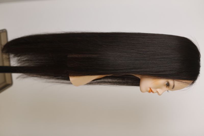 Natural wig system women's 31639 VI-22-Natural (Natural) Dark long hair
