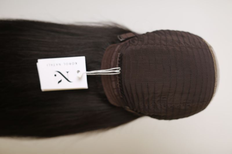 Natural wig system women's 31639 VI-22-Natural (Natural) Dark long hair