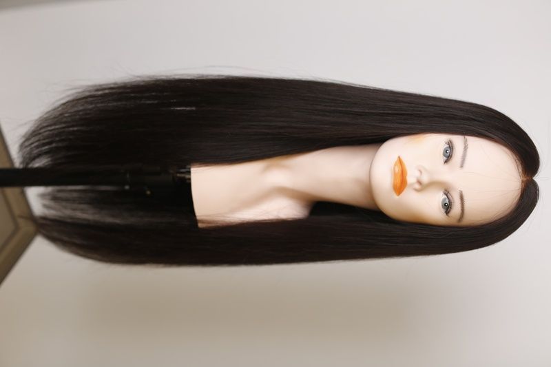 Natural wig system women's 31639 VI-22-Natural (Natural) Dark long hair