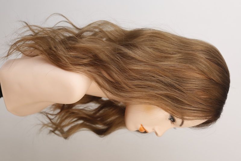 Hair systems 70431 Topper M 8*12-L (6) Natural blonde long hair