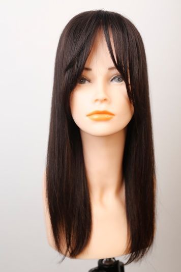 Натуральная накладка 70503 HL-16-natural (natural) Тёмные длинные волосы - фото