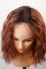 Натуральна перука жіноча 31643 BB lace (BLOND) Бургунді волосся середньої довжини