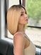 Натуральна перука жіноча 31655 Wigs M Lace Top (SBT18/60) Світле волосся середньої довжини