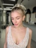 Резинка - зачіска 90757 H990 (122) Штучне світле коротке волосся - фотографія