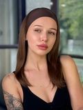 Naturalne p&oacute;ł peruka na wstążce Headband 7/390 (6/0) Słowiańskie ciemne długie włosy - фото