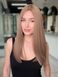 Women's natural wig system 31111 HL-20-18 (18) light brown long hair