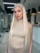 Wig women's 53067 9162*2 (9/0+10/0) Artificial blonde long hair