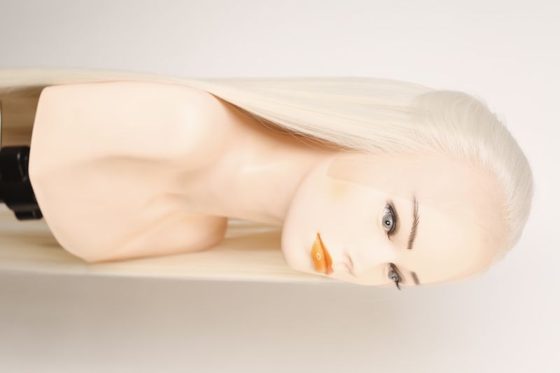 Wig women's 53067 9162*2 (9/0+10/0) Artificial blonde long hair