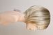 Парик женский 041423 Cut Mono Lace (23/22+14) Искусственные светлые волосы средней длины