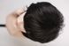 Synthetic wig women's 53098 H1421G AT (2)  Dark hair of medium length