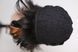 Synthetic wig women's 53098 H1421G AT (2)  Dark hair of medium length