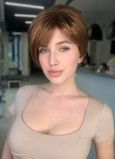 Synthetic women's wig 51894 RG-9758 (30/F27) Light brown short hair