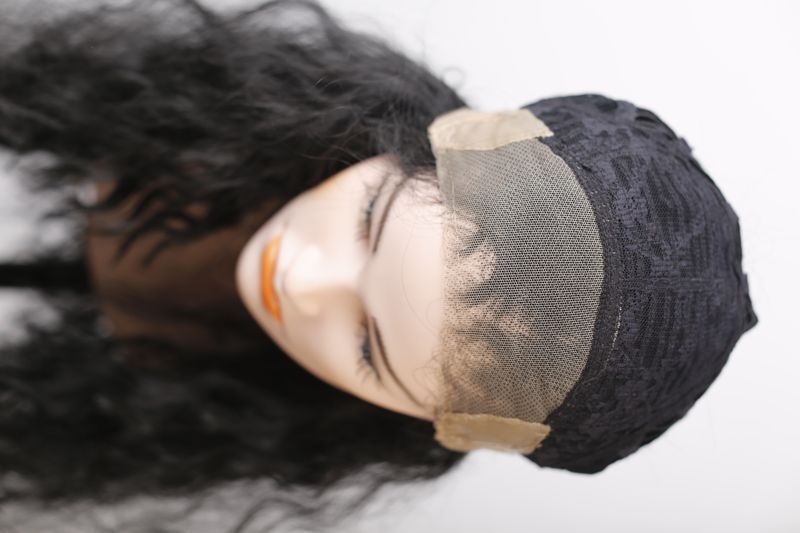 Synthetic  women's wig 51769 (2)  Dark long hair
