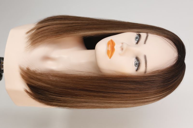 Перука жіноча 31310 Wigs M (6/0+7/8) Натуральне темне довге волосся - фотографія