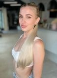 Buns 90584 KP-49 (MIX613/122) Artificial blonde long hair
