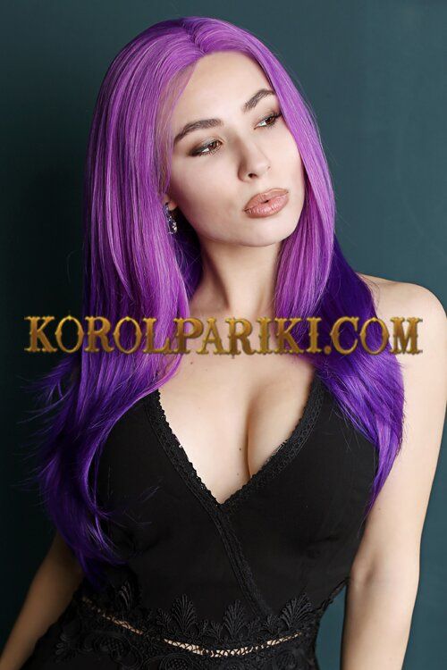 Парик Lace Wig 477 (violet) - фото