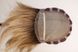 Women's synthetic wig 041527 First Mono Lace (12/24+8) Medium-length light brown hair