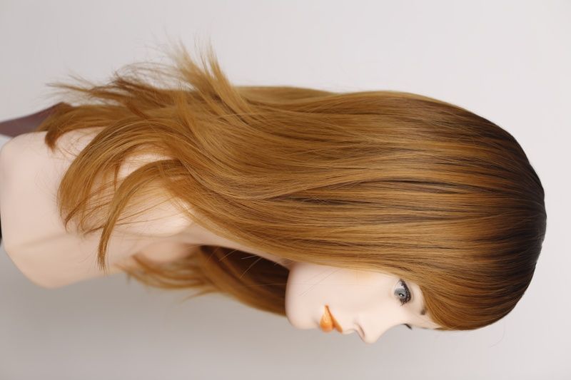 Women's wig 51301 5222 (YS4-27) Medium length artificial russet hair