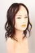 Natural hair systems Queen 7/511 (6/0) Slavic dark hair medium length