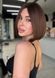 Natural wig women's 31586 Н9089HH (2) Dark hair medium length