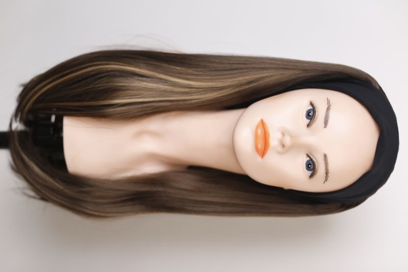 Half wig on a ribbon 7960 E-679B (8TT124)