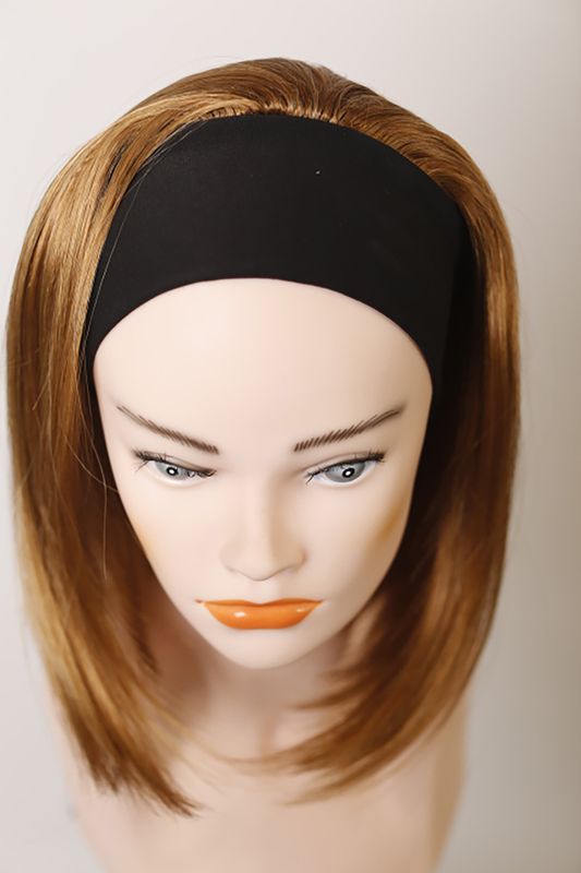 Half wig on a ribbon 7509 FALL+BOB (27C)