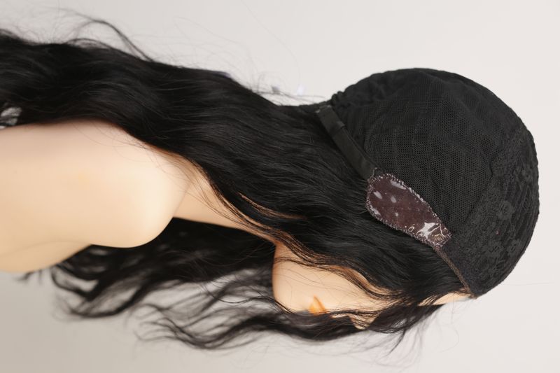 Naturalna peruka system dziecięca 031489 Wigs M LACE (NATURAL) ciemne długie włosy - фото