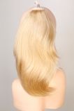 Natural tail on a ribbon 9/552 (613) Medium length blonde colored