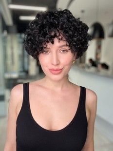 Накладка-система 70095 MONO 8х10 (1). Натуральные тёмные короткие волосы - фото